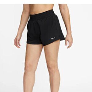 NIKE WOMENS FLEX TRAINING DRI-FIT SHORTS SIZE Large 5" Inseam